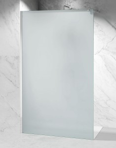 Ścianka prysznicowa 120 cm mrożona okucia chrom